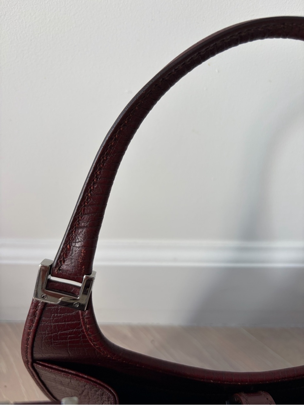 Gucci Jackie Bardot Mini Bag - excellent condition. Burgundy/Bordeaux/Brown - Picture 12 of 16